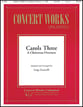 Carols Three Concert Band sheet music cover